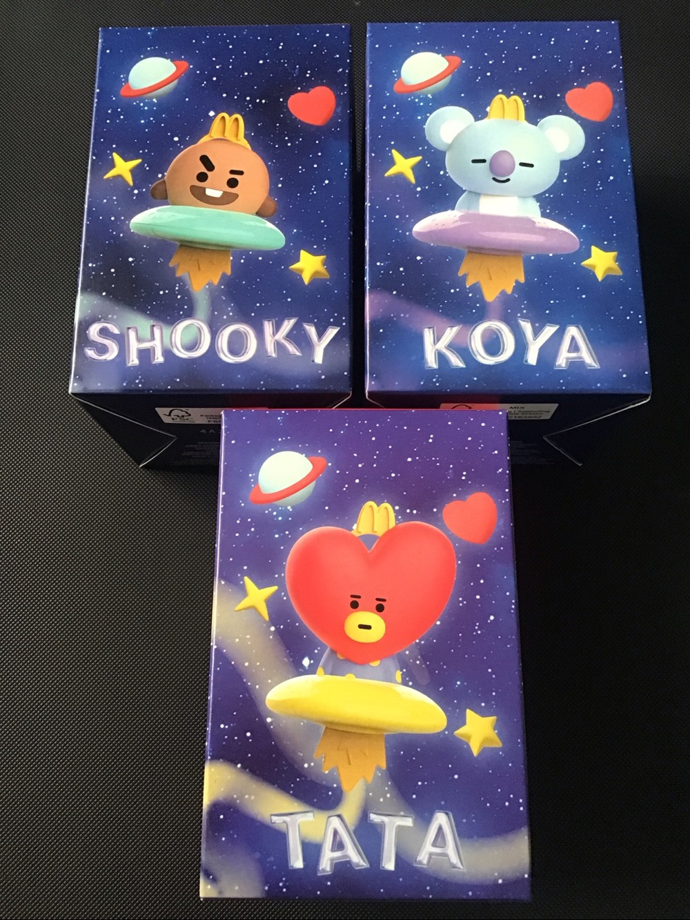 McDonald’s Happy Meal BTS BT21 Shooky Cookie Koya Koala Tata Space Toy Figure